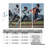 Knee Compression Sleeve - Adjustable Straps and Stabilization - For Sports, Running & Recovery - Image 4